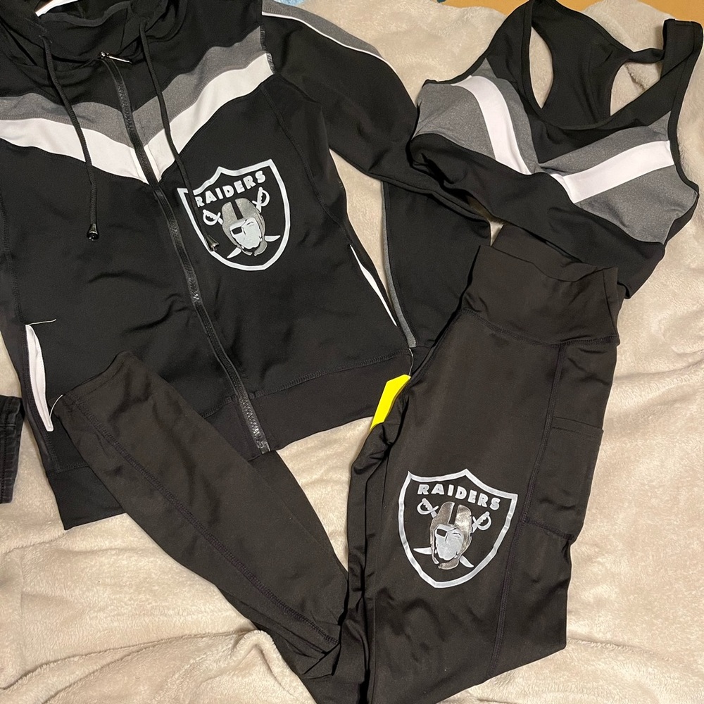 Raiders 3 piece set
